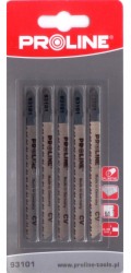 Pro-Line pilové listy do přímočaré pily 5 ks 100 mm 10TPI typ T - 93101