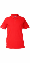 Lahti Pro Bavlněné polo tričko červené 220g L (L4030703)