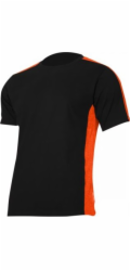 Lahti Pro Tričko 180G/M2, černo-oranžové XL (L4023004)