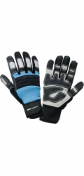 Lahti Pro Dílenské rukavice , černo-modré, 8 ks (L280708K)