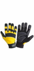 Lahti Pro Černožluté dílenské rukavice velikost 10 - L280810K