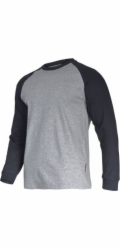 Lahti Pro Tričko s dlouhým rukávem , šedo-černé, XL (L4022304)