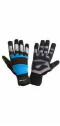 Lahti Pro Dílenské rukavice , černo-modré, velikost 10 (L280710K)