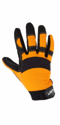Lahti Pro Černo-oranžové dílenské rukavice velikost 10 - L280510K