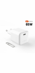 Fixed Pevná mini nabíječka 1x USB-C 3,25 A (FIXCG65M-C-WH)