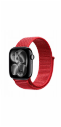Crong Nylonový sportovní řemínek Crong pro Apple Watch 38/40/41/42 mm (červený fusion)