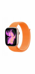 Crong Crong Nylon - sportovní řemínek pro Apple Watch 38/40/41/42 mm (tropická oranžová)
