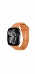 Crong Crong Liquid - Řemínek pro Apple Watch 38/40/41/42 mm (oranžový)