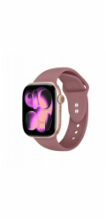 Crong Liquid - řemínek pro Apple Watch 38/40/41/42 mm (špinavě růžový)