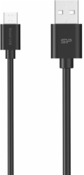 Silicon Power Kabel USB-A - 1 m černý (SP1M0ASYLK10AB1K)