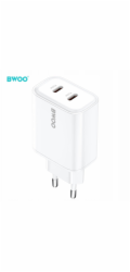 NoName Nabíječka BWOO PD 35W do zásuvky CDA206 USB-C bílá