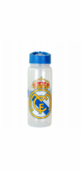 KIDS DĚTSKÁ láhev na pití s motivem fanouška Realu Madrid s hubičkou 600 ml / RM00037