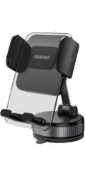 Dudao Držák smartphonu do auta s přísavkou na palubní desku - černý Držák smartphonu do auta s přísavkou na palubní desku - černý