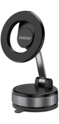 Dudao Magnetický držák do auta pro smartphone s přísavkou MagSafe - černý Magnetický držák do auta pro smartphone s přísavkou MagSafe - černý