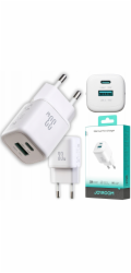 Joyroom Nabíječka Joyroom JR-TG7 33W USB-A + USB-C nástěnná nabíječka - bílá