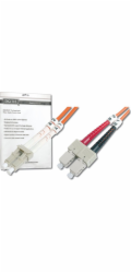 Digitus Optický patchcord , duplexní MM 50/125 OM2 LC-SC, 1 m, 15 LGW (DK-2532-01)