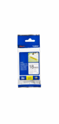 BROTHER TZES241 - kazeta TZ šířky 18mm, extrémně adhesivní lamino TZE-S241, bílá/černé písmo