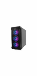 Genesis IRID 503/Micro Tower/Transpar./Černá