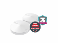 TP-Link Deco M5(2-pack) WiFi5 Mesh (AC1300,2,4GHz/5GHz,2xGbELAN/WAN)