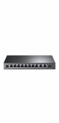 TP-Link TL-SG1210MP TP-Link CCTV switch TL-SG1210MP (8xGbE, 1xGbE uplink, 1xGbE/SFP combo uplink, 8x PoE+, 123W, fanless)