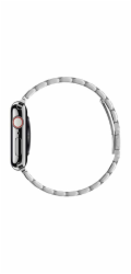 Spigen MODERN FIT BAND APPLE HODINKY 1/2/3/4 (42/44MM) STŘÍBRNÉ univerzální