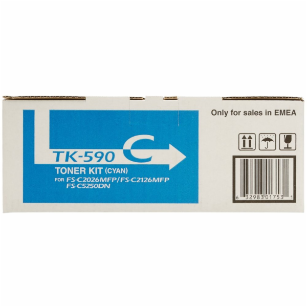 Kyocera toner TK-590C/ FS-C2026MFP/ C2126MFP/ 5 000 stran...