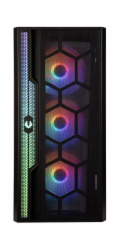 BitFenix skříň Apollo / ATX / 4x 120mm FRGB fan / 3x USB 3.0 / USB 2.0 / tvrzené sklo / černá