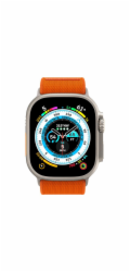 Spigen Řemínek Spigen Fit Lite Ultra Apple Watch 4/5/6/7/SE/8/Ultra 44/45/49 mm oranžový