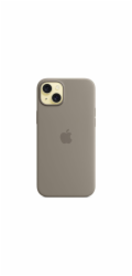 Apple Silikonové s MagSafe iPhone 15 Plus, jílově šedá MT133ZM/A Apple iPhone 15 Plus Silicone Case s MagSafe - Clay