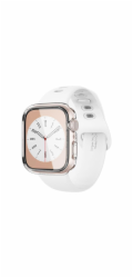 Spigen kryt Ultra Hybrid pro Apple Watch 7/8/9 41mm - Crystal Clear