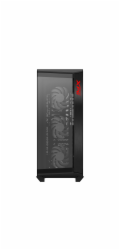 ADATA XPG case BATTLECRUISER II Mid-Tower, bez zdroje, 4x 120mm ARGB Fan, Černá