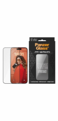 PanzerGlass  Keramická ochrana iPhone 15 Pro 6.1 Ultra-Wide-Fit ochrana obrazovky Easy Aligner Zahrnuto 2838
