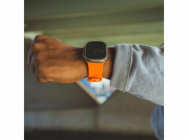 Decoded Decoded Ultra Traction - silikonový řemínek pro Apple Watch 49/45/44/42 mm Gen 1-9 - SE (meruňkový)