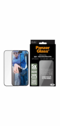 PanzerGlass ochranné sklo UWF Ceramic Protection pre iPhone 16 Plus/15 Plus - Black Frame