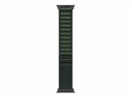 Apple Watch 49mm Dark Green Alpine Loop - Small - Black Titanium Finish