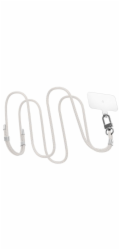 Spigen Cross Body Strap + Wrist Strap - Pearl White
