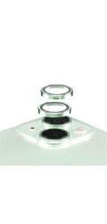 PanzerGlass Hoops - Chránic na objektiv pro mobilní telefon - zelená - pro Apple iPhone 15, 15 Plus