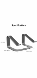 Hyper stojan HyperSpace Ergonomic Laptop Stand - Space Grey