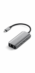 Satechi USB-C Hub 4-in-1 with 2.5 Gigabit Ethernet - Space Gray