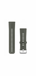 Garmin Náhradní náramek 24 mm silikonový zeleno-stříbrný