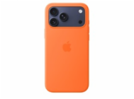 Apple iPhone 17 Pro Max Silicone Case with MagSafe – Orange