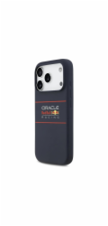 Red Bull Silicone Horizontal Logo MagSafe Zadný Kryt pre iPhone 17 Pro modrý