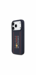 Red Bull Silicone Vertical Logo MagSafe Zadný Kryt pre iPhone 17 Pro modrý
