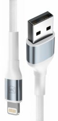 3mk kabel Hyper Cable N-SERIES A to Lightning 2m 5V/2.4A 12W White