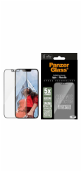 PanzerGlass ochranné sklo Ceramic pre iPhone 16e/14/13/13 Pro - Black Frame