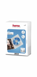 1x10 Hama DVD-Leerhülle Slim Transparent 50% Platzersp. 83890