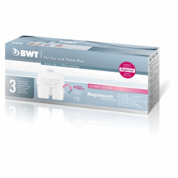 BWT GOURMET náhradní filtry Mg2+ 3ks 
