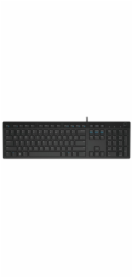 DELL klávesnice KB216/ multimediální/ Azerty/ Francouzská/ USB/ drátová/ černá