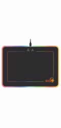 GENIUS GX GAMING podložka pod myš GX-Pad 600H RGB/ 350 x 250 x 5,5 mm/ tvrdá/ USB/ RGB podsvícení