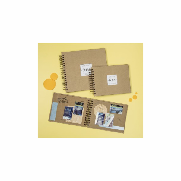 Hama Craft Spiral-Album    24x17 40 Craft Paper Pages    ...